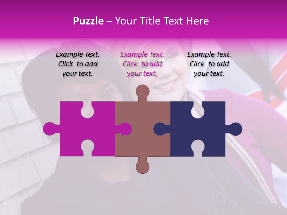 Education People Wall PowerPoint Template