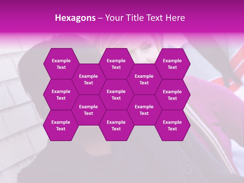 Education People Wall PowerPoint Template