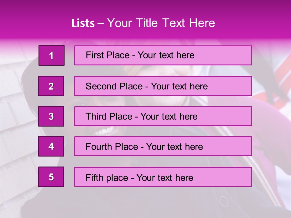 Education People Wall PowerPoint Template