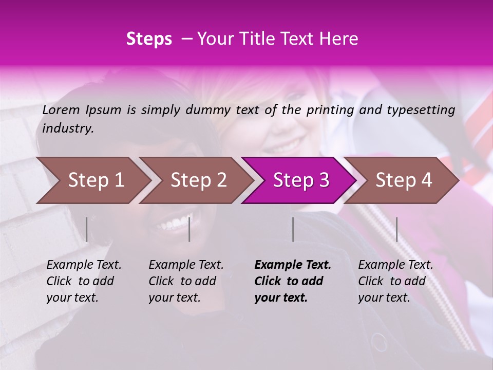 Education People Wall PowerPoint Template