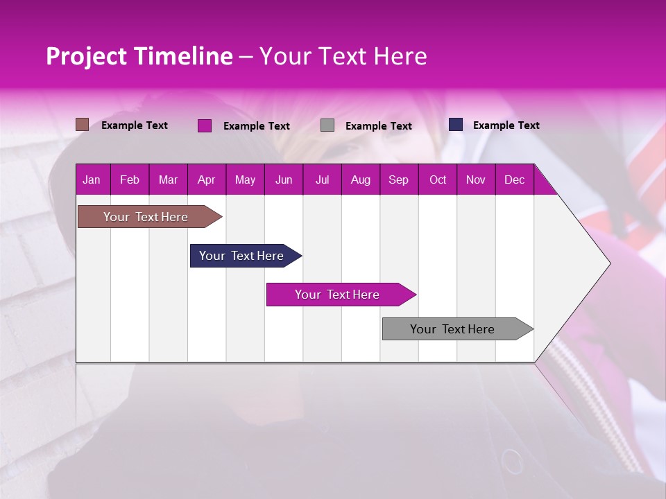 Education People Wall PowerPoint Template