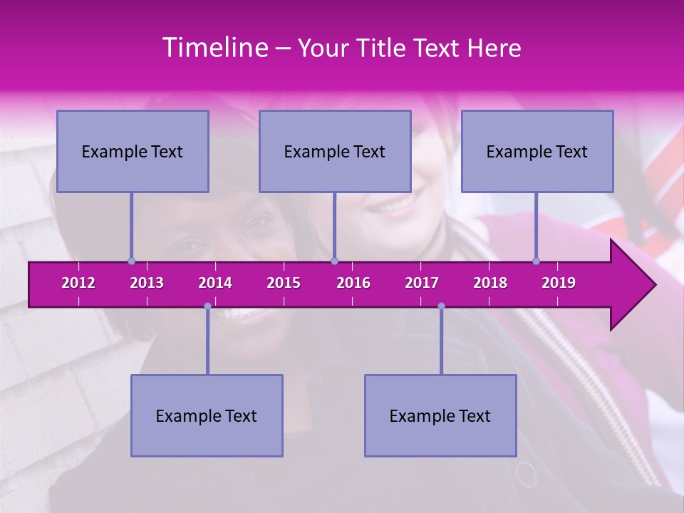 Education People Wall PowerPoint Template
