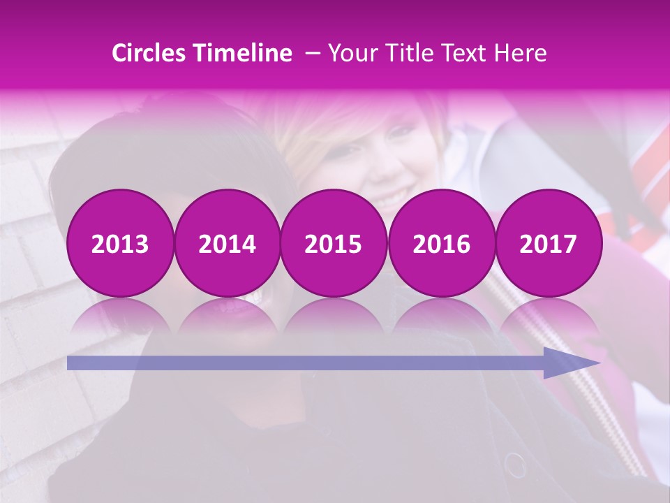 Education People Wall PowerPoint Template