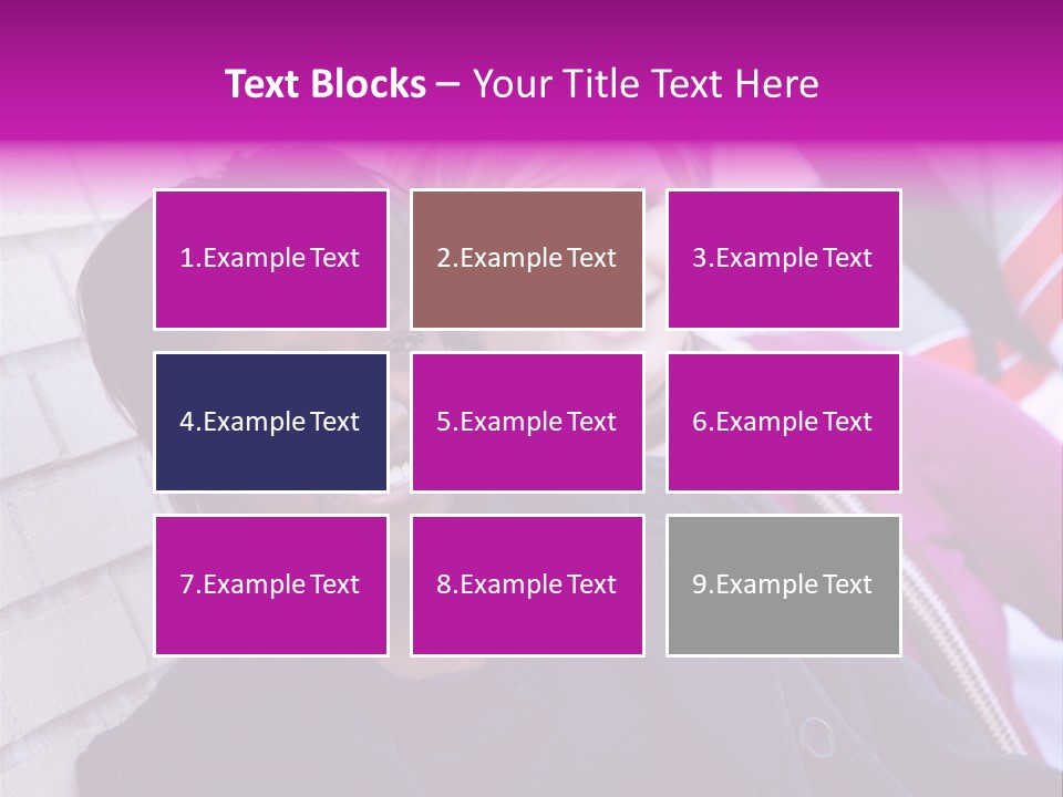 Education People Wall PowerPoint Template