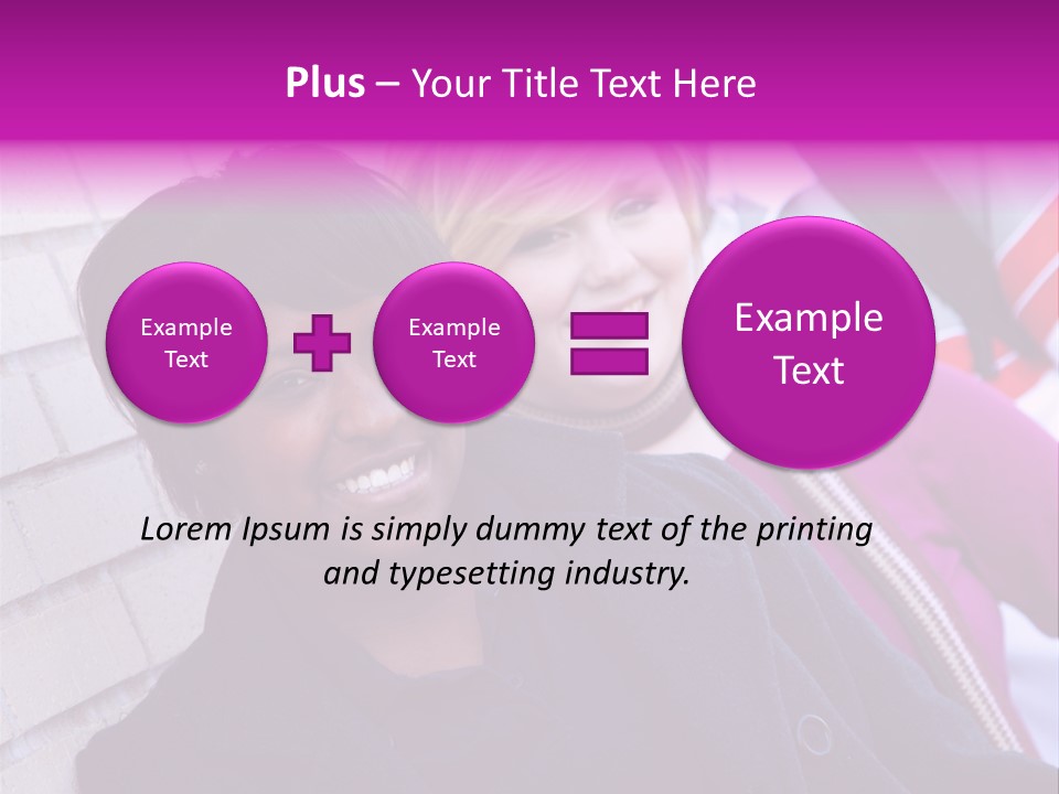 Education People Wall PowerPoint Template