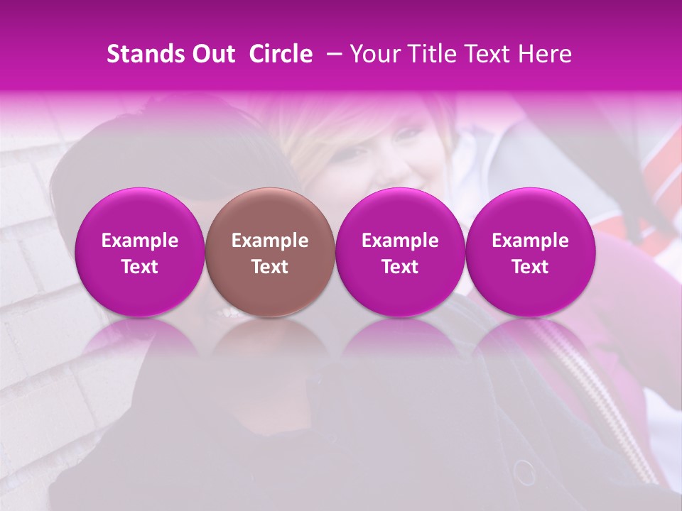 Education People Wall PowerPoint Template