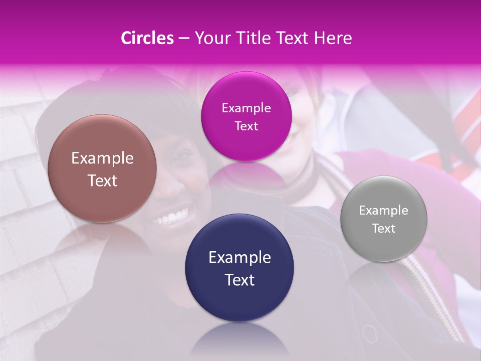 Education People Wall PowerPoint Template