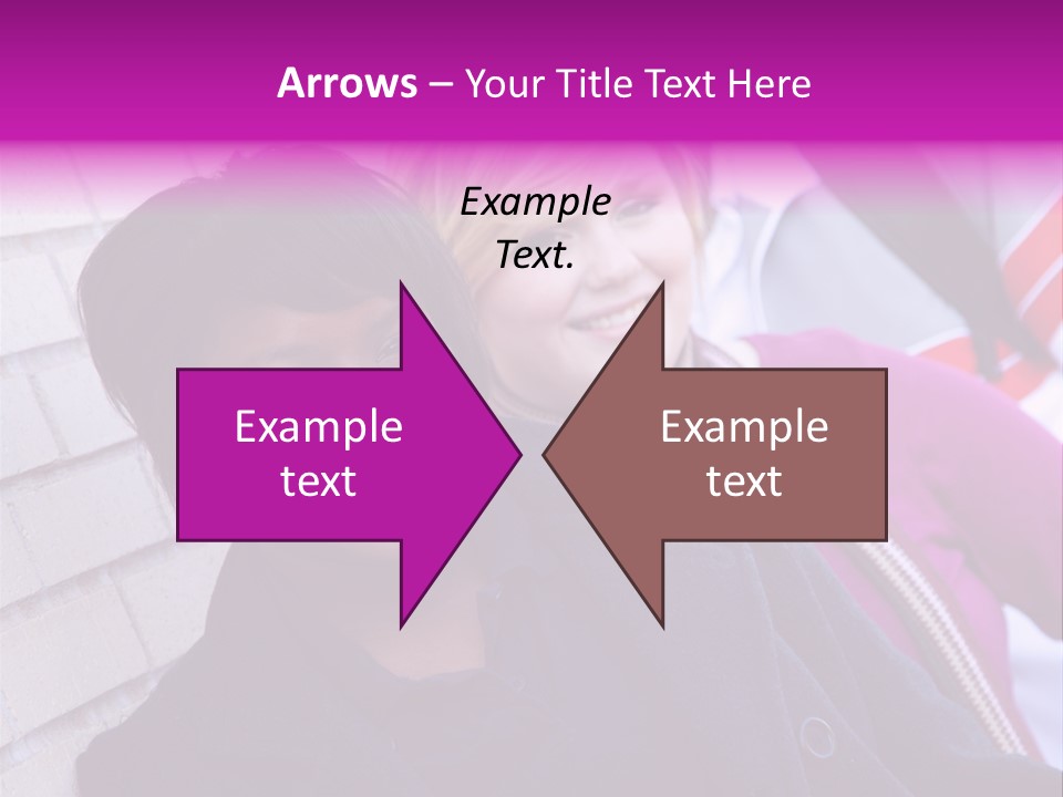 Education People Wall PowerPoint Template