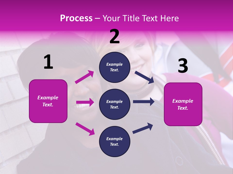 Education People Wall PowerPoint Template