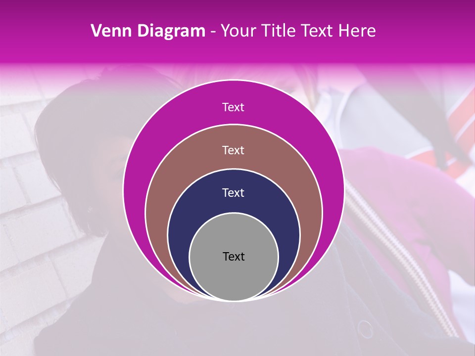 Education People Wall PowerPoint Template