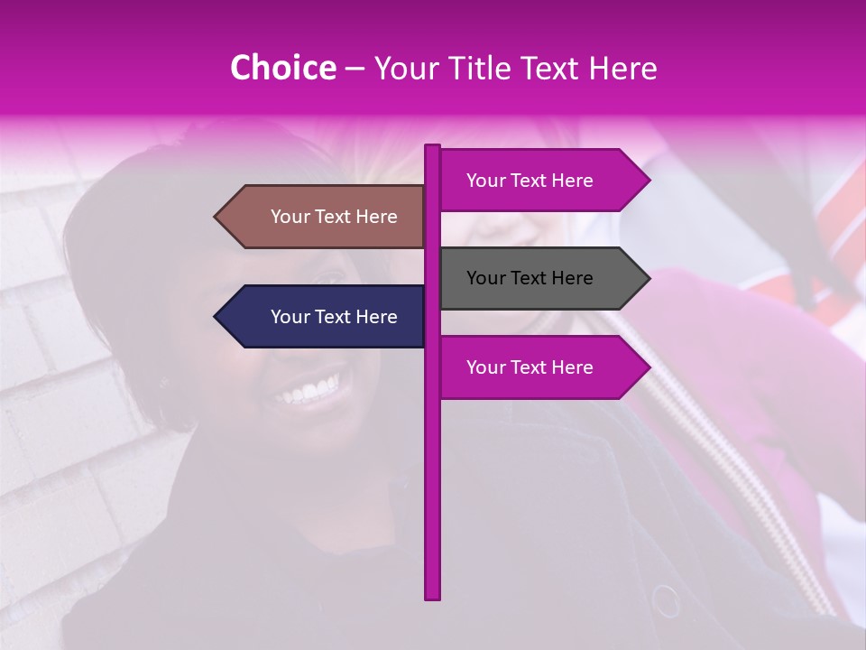 Education People Wall PowerPoint Template