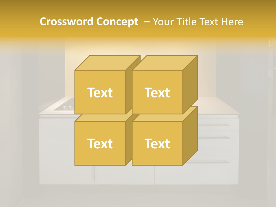 Beauty Growing Blue PowerPoint Template