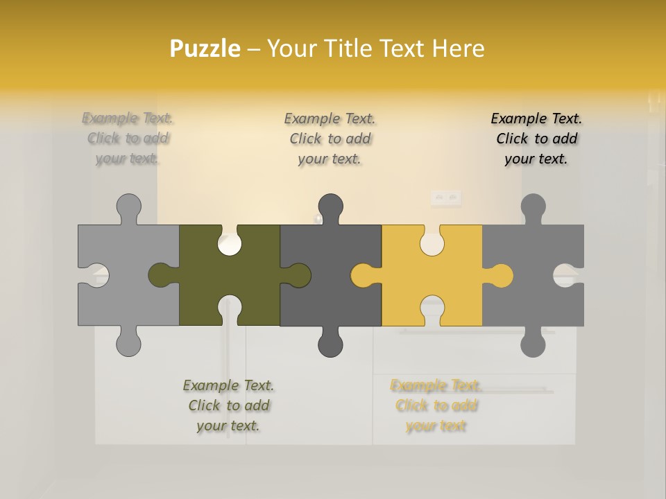 Beauty Growing Blue PowerPoint Template