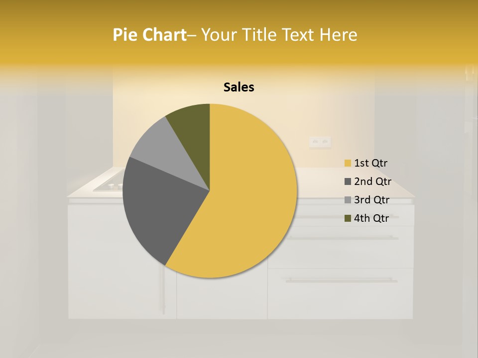 Beauty Growing Blue PowerPoint Template
