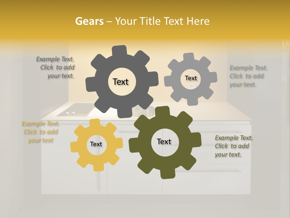 Beauty Growing Blue PowerPoint Template