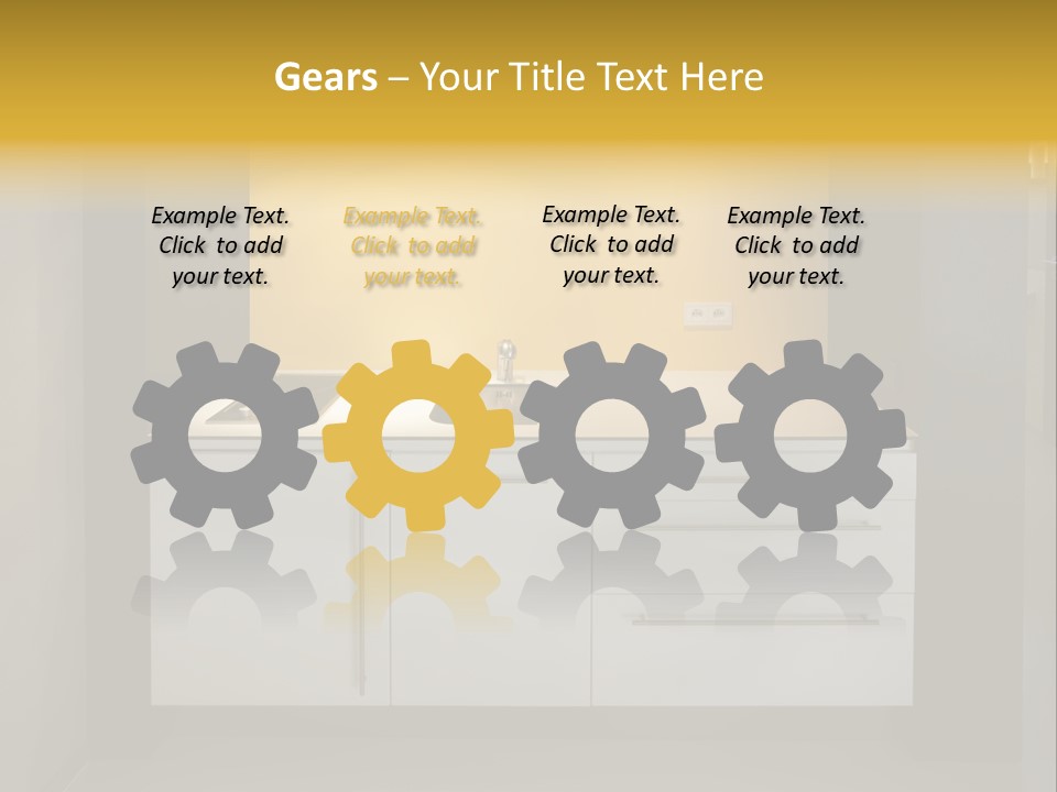 Beauty Growing Blue PowerPoint Template