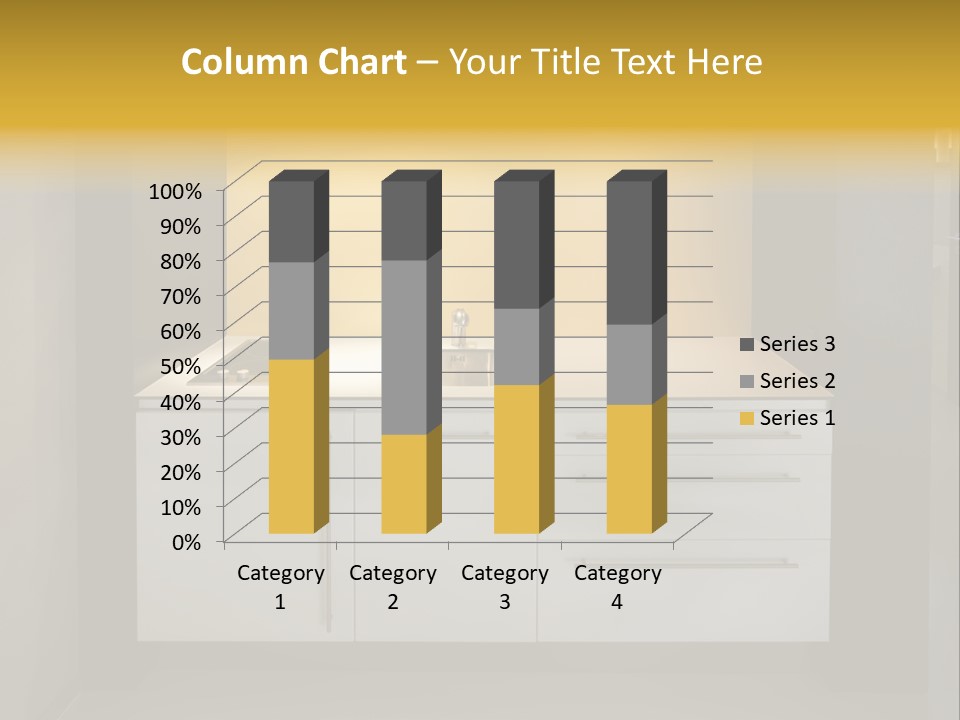 Beauty Growing Blue PowerPoint Template