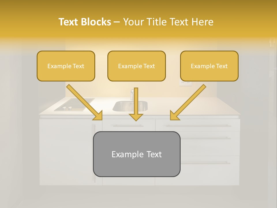 Beauty Growing Blue PowerPoint Template