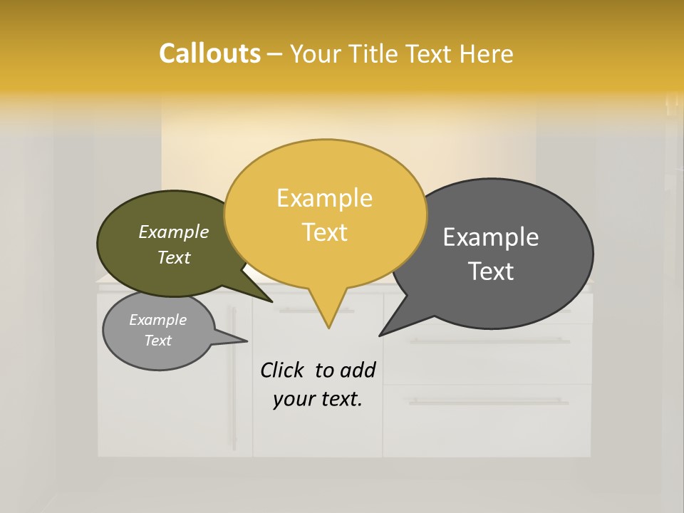 Beauty Growing Blue PowerPoint Template