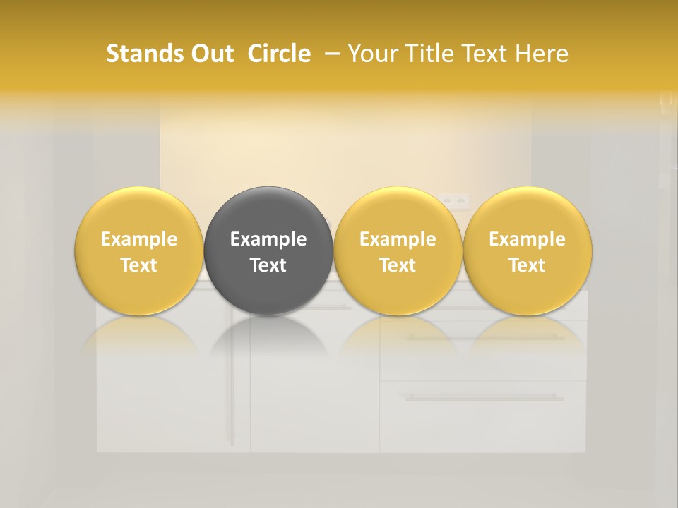 Beauty Growing Blue PowerPoint Template