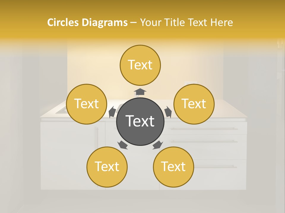 Beauty Growing Blue PowerPoint Template