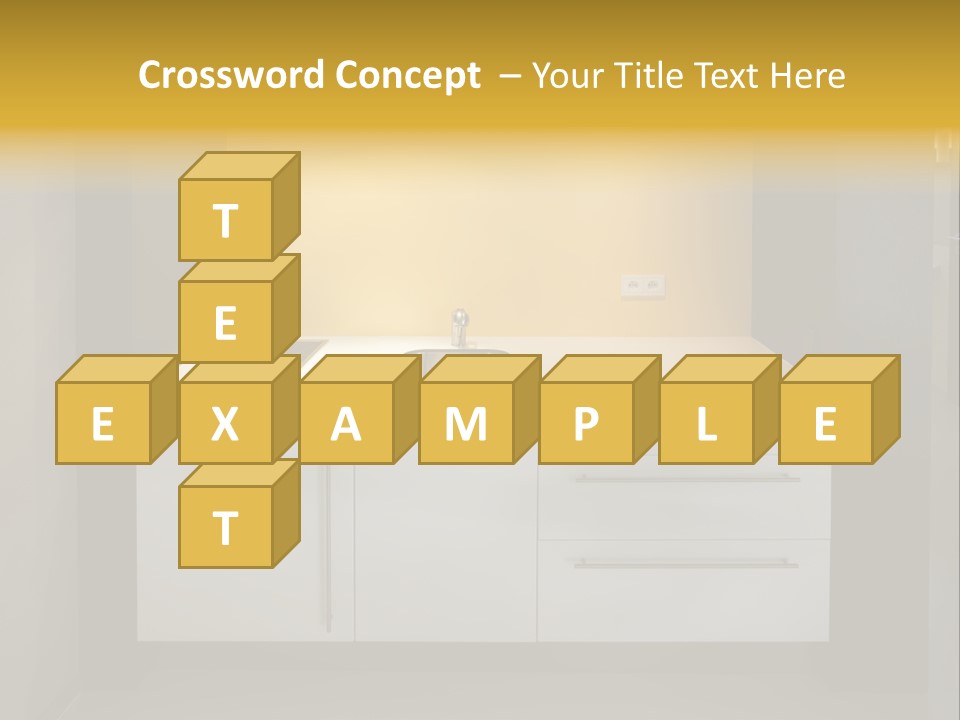 Beauty Growing Blue PowerPoint Template