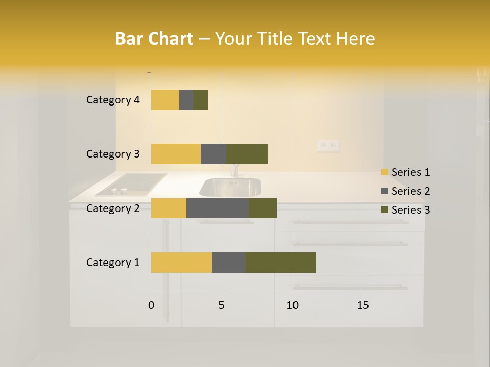 Beauty Growing Blue PowerPoint Template
