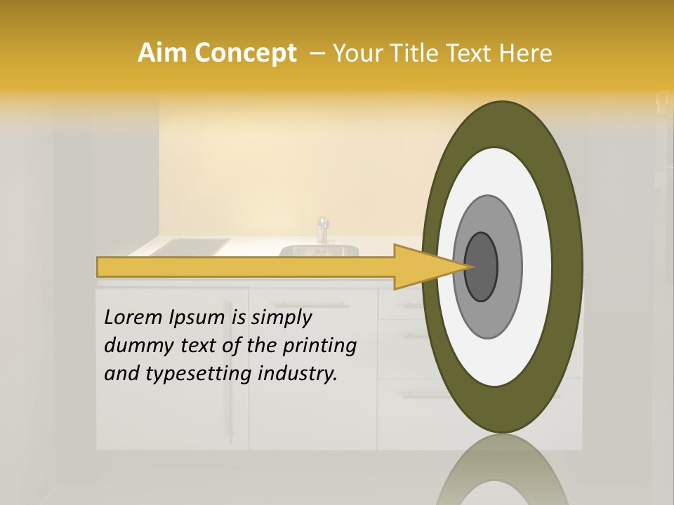 Beauty Growing Blue PowerPoint Template