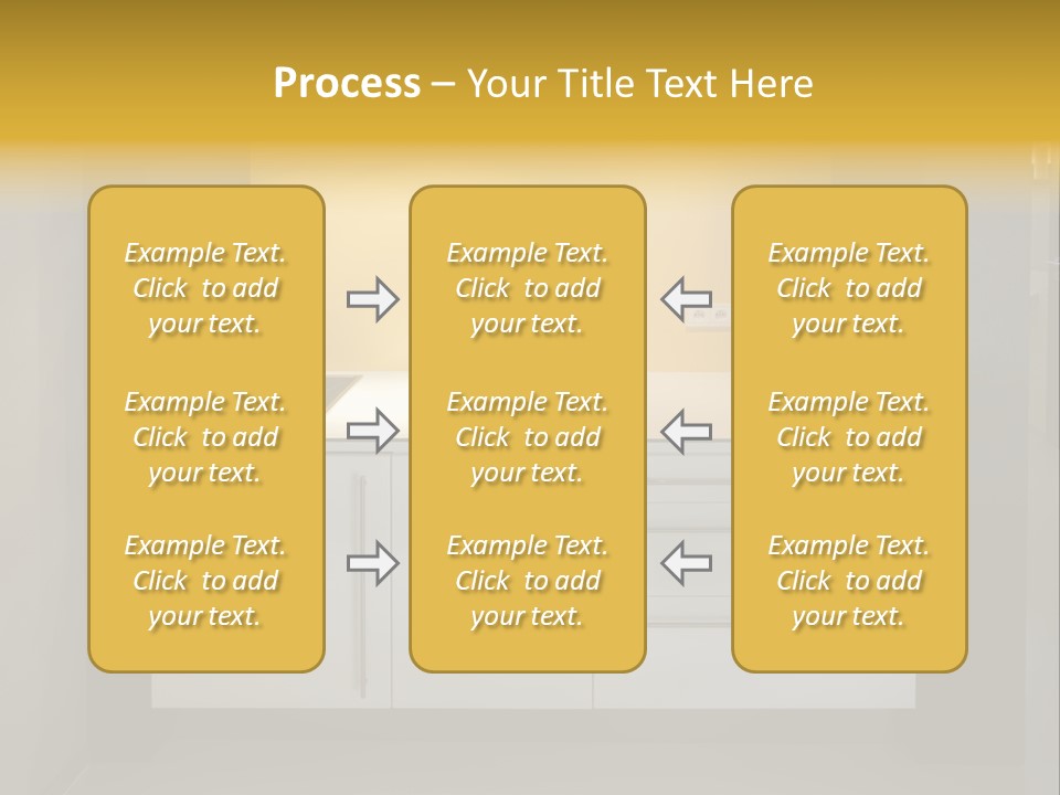 Beauty Growing Blue PowerPoint Template