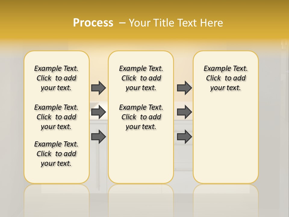 Beauty Growing Blue PowerPoint Template