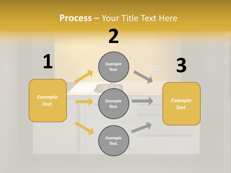 Beauty Growing Blue PowerPoint Template