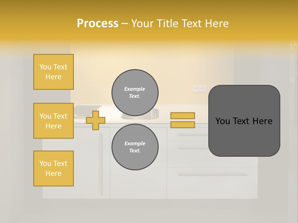 Beauty Growing Blue PowerPoint Template