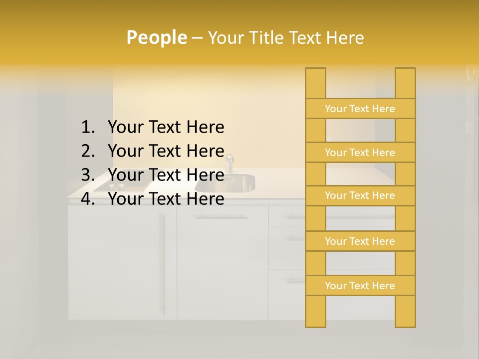 Beauty Growing Blue PowerPoint Template
