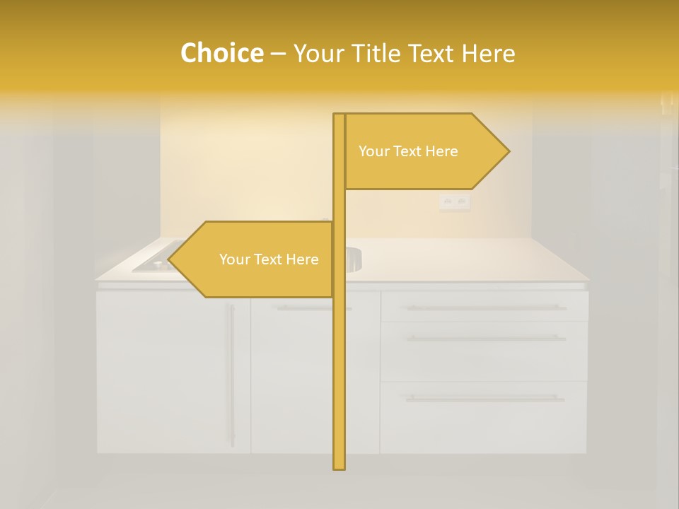 Beauty Growing Blue PowerPoint Template