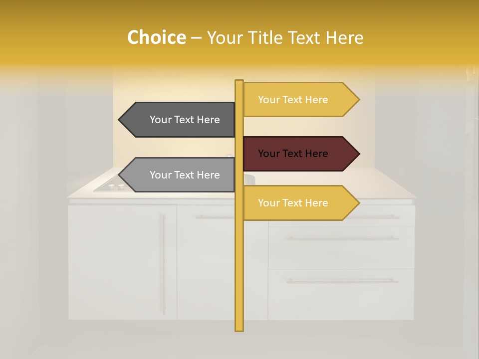 Beauty Growing Blue PowerPoint Template