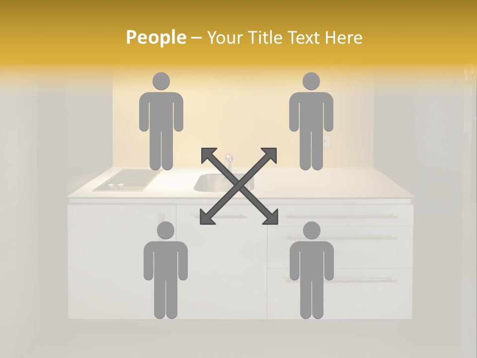 Beauty Growing Blue PowerPoint Template