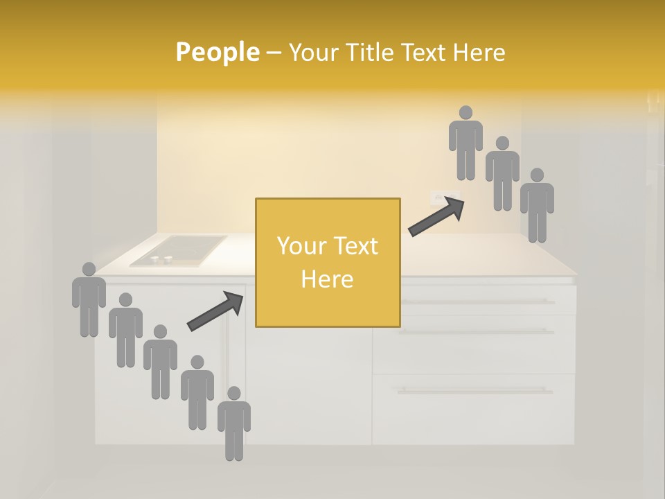 Beauty Growing Blue PowerPoint Template