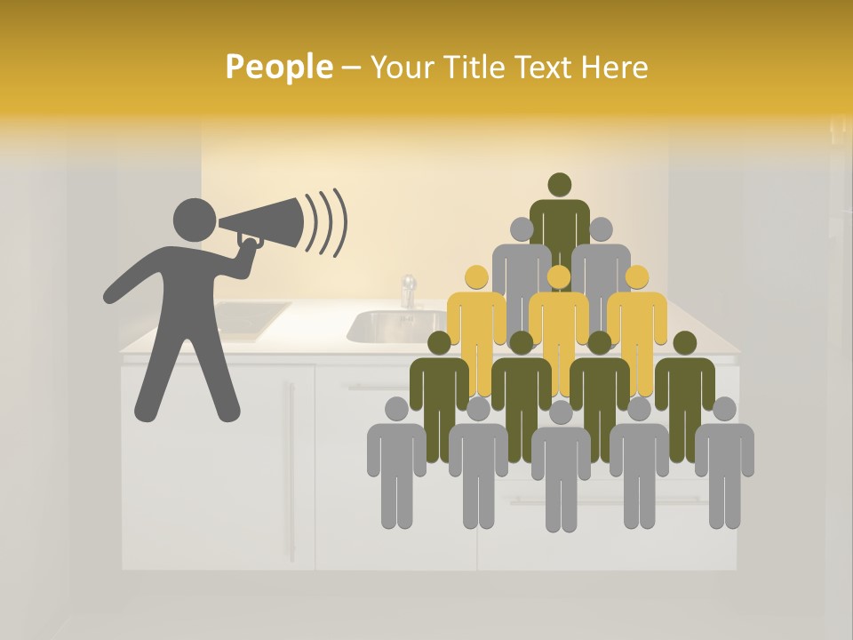 Beauty Growing Blue PowerPoint Template