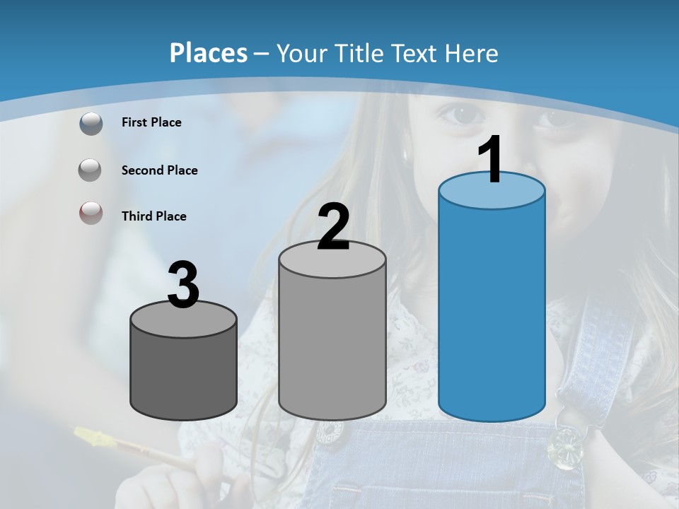 Sitting Childhood Mother PowerPoint Template