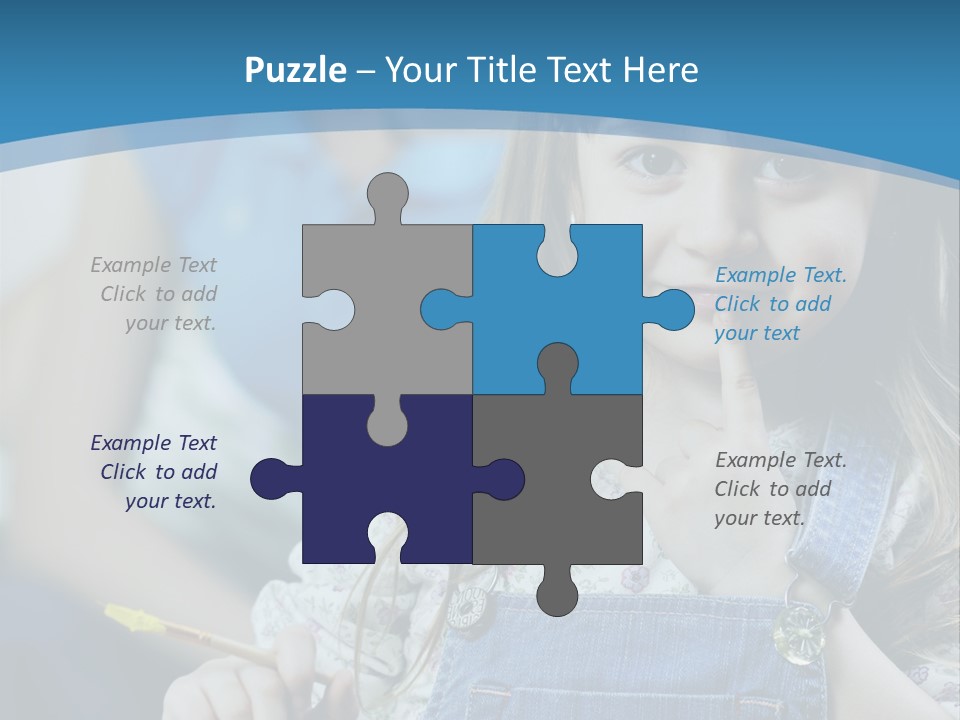 Sitting Childhood Mother PowerPoint Template