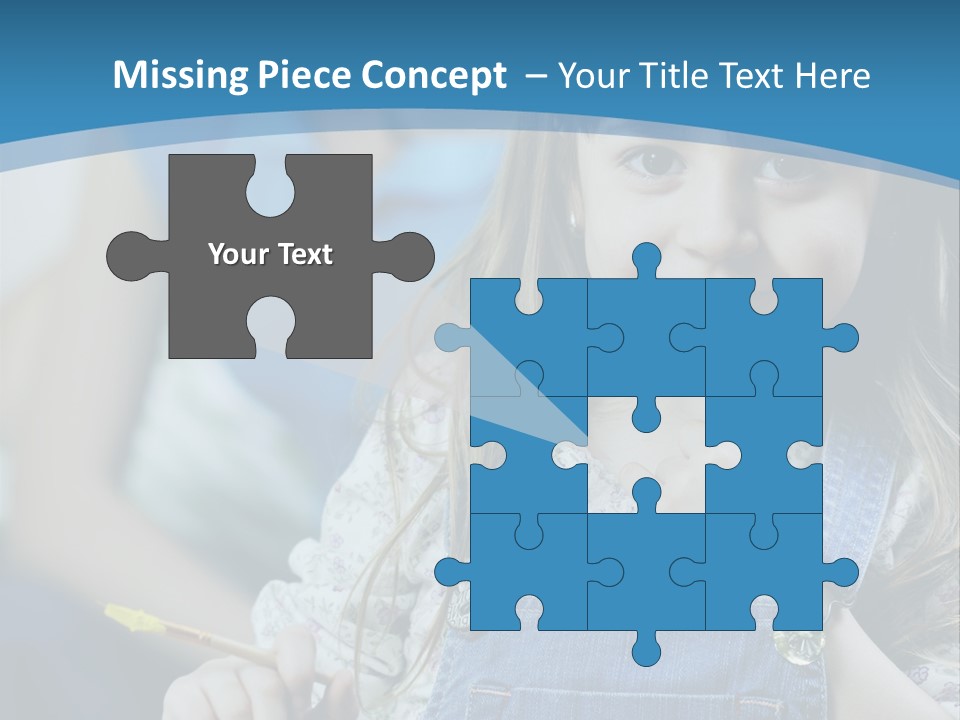 Sitting Childhood Mother PowerPoint Template