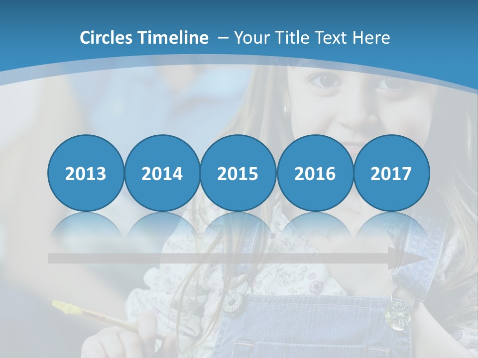 Sitting Childhood Mother PowerPoint Template