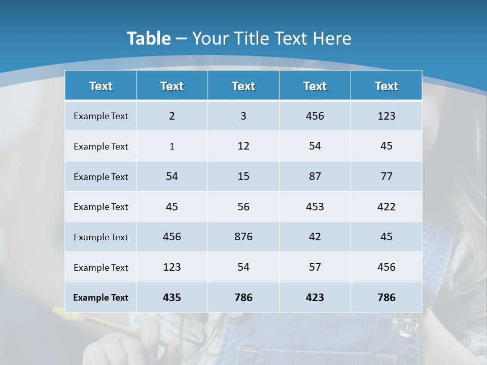 Sitting Childhood Mother PowerPoint Template