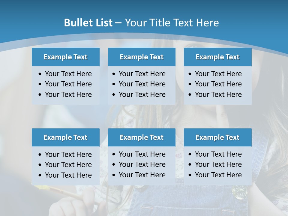 Sitting Childhood Mother PowerPoint Template