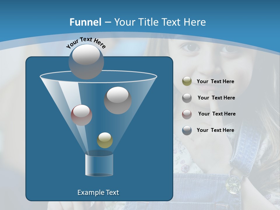 Sitting Childhood Mother PowerPoint Template