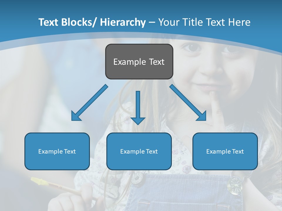 Sitting Childhood Mother PowerPoint Template