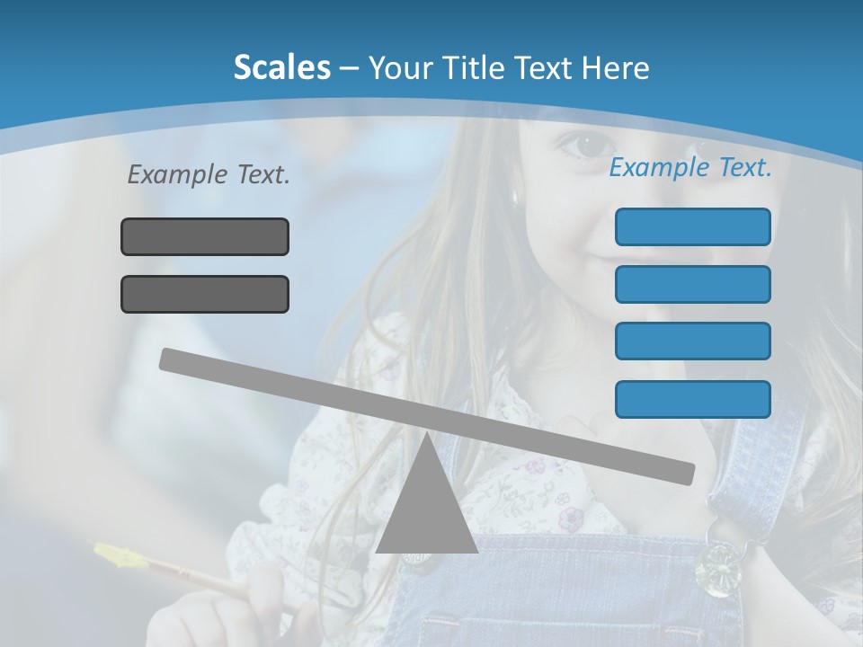 Sitting Childhood Mother PowerPoint Template
