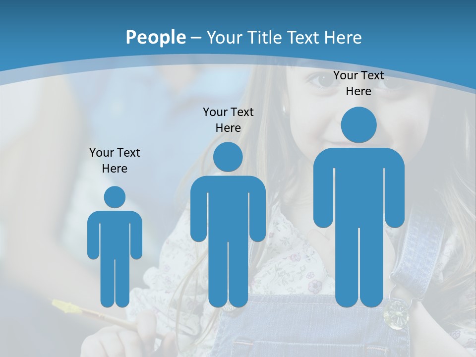 Sitting Childhood Mother PowerPoint Template