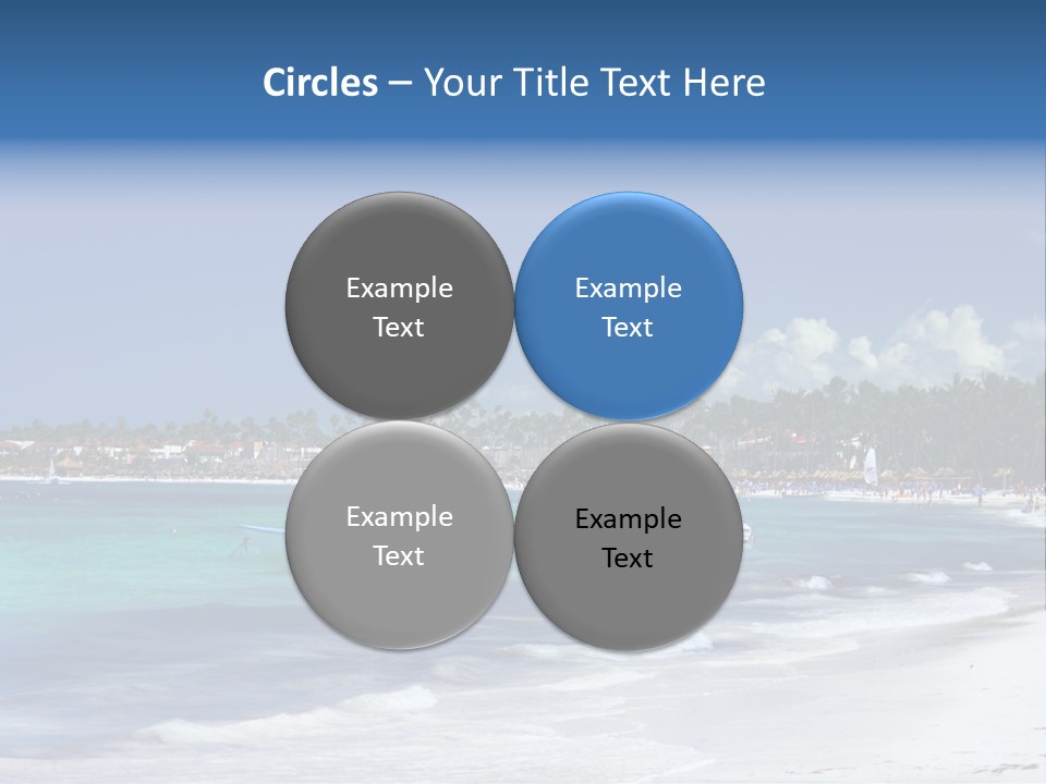 Thailand Palm Travel PowerPoint Template