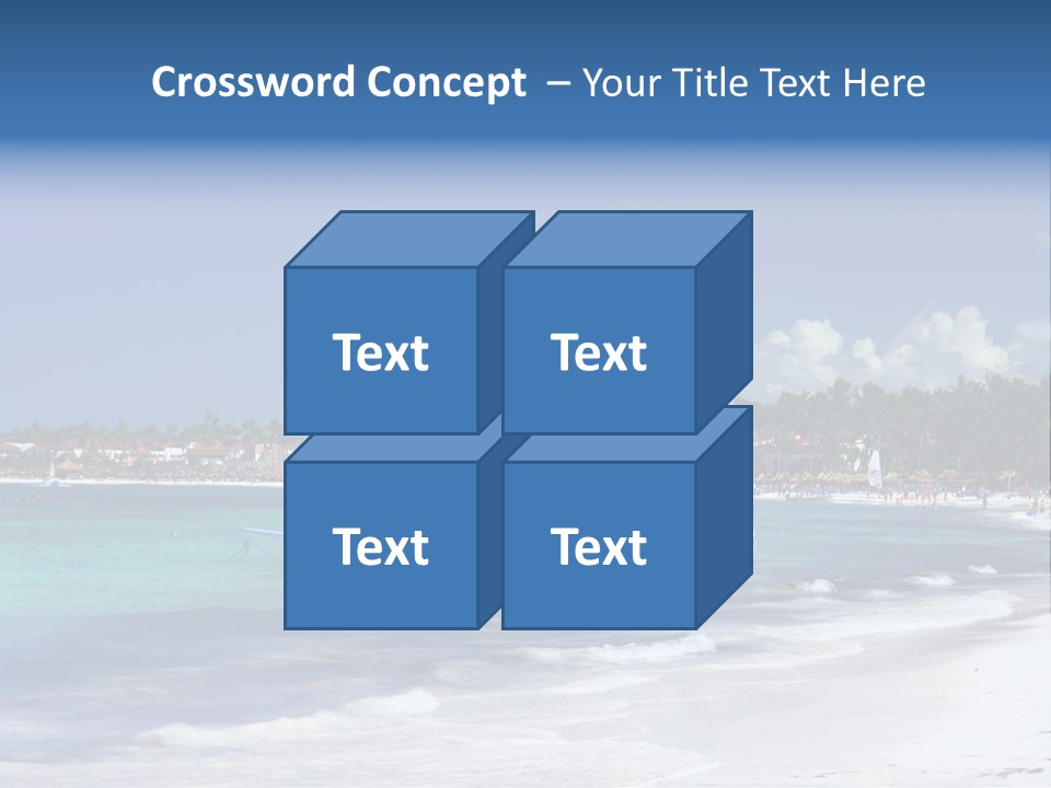 Thailand Palm Travel PowerPoint Template